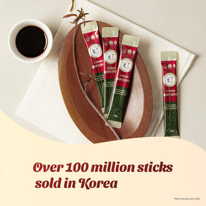 PNBG ginseng extract supplement sticks in lifestyle setting