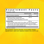 Windmill Hi-EnerG 500mg ginseng supplement nutrition facts label
