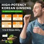 Auragin Red Panax Ginseng 300 milligram supplement packaging