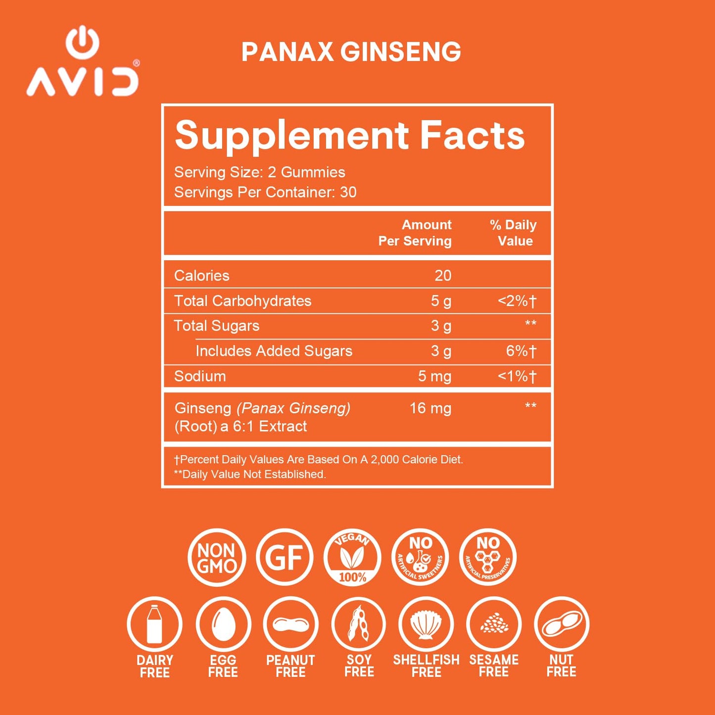 Avid Playboy wellness supplement bottle branding detail