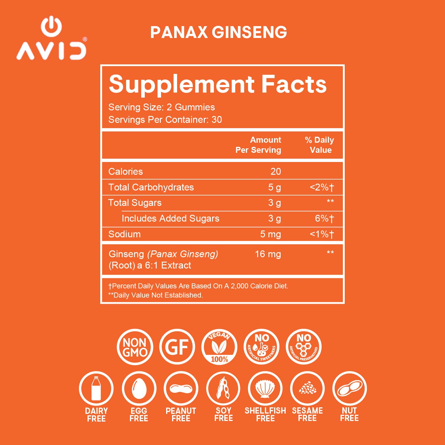 Avid Playboy wellness supplement bottle branding detail