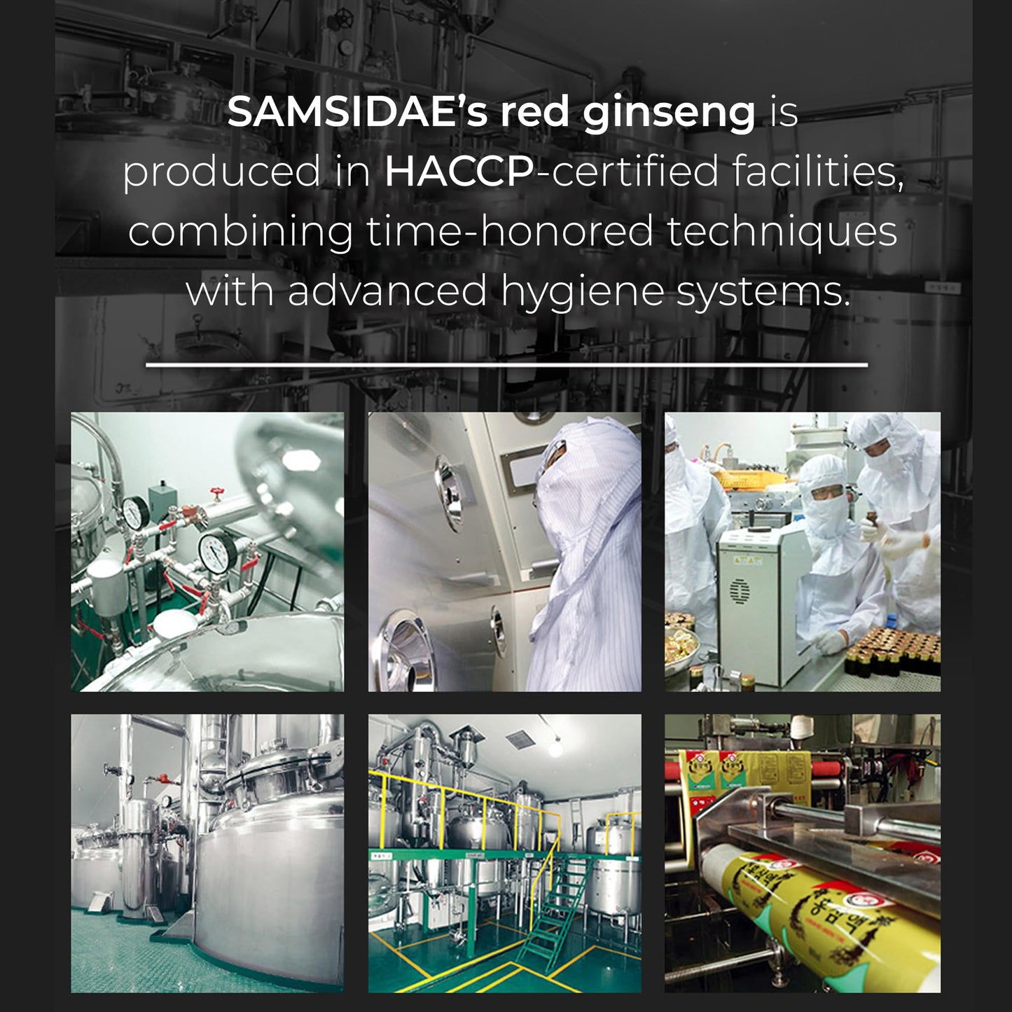 Premium packaging of Samsidae 6-year-old red ginseng tea