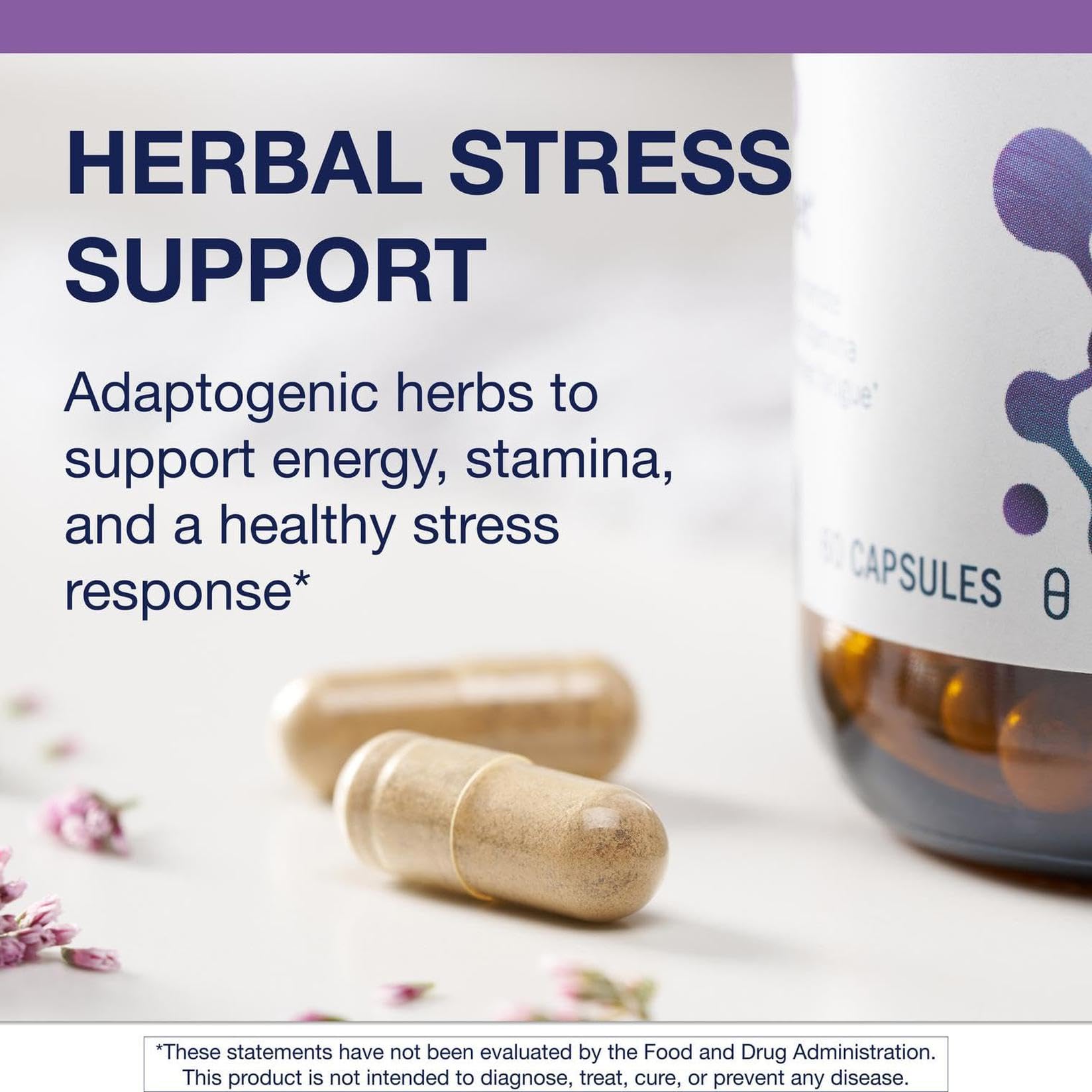 Metagenics Adreset adaptogenic herb formula packaging