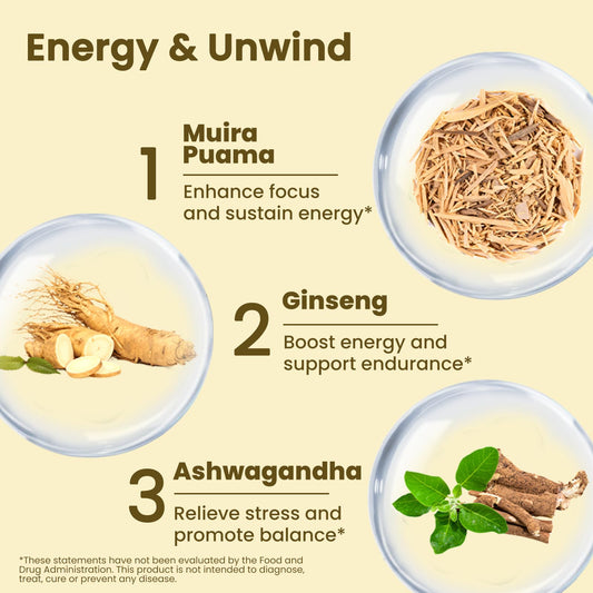 Potency Wood supplement bottle ingredients label close up