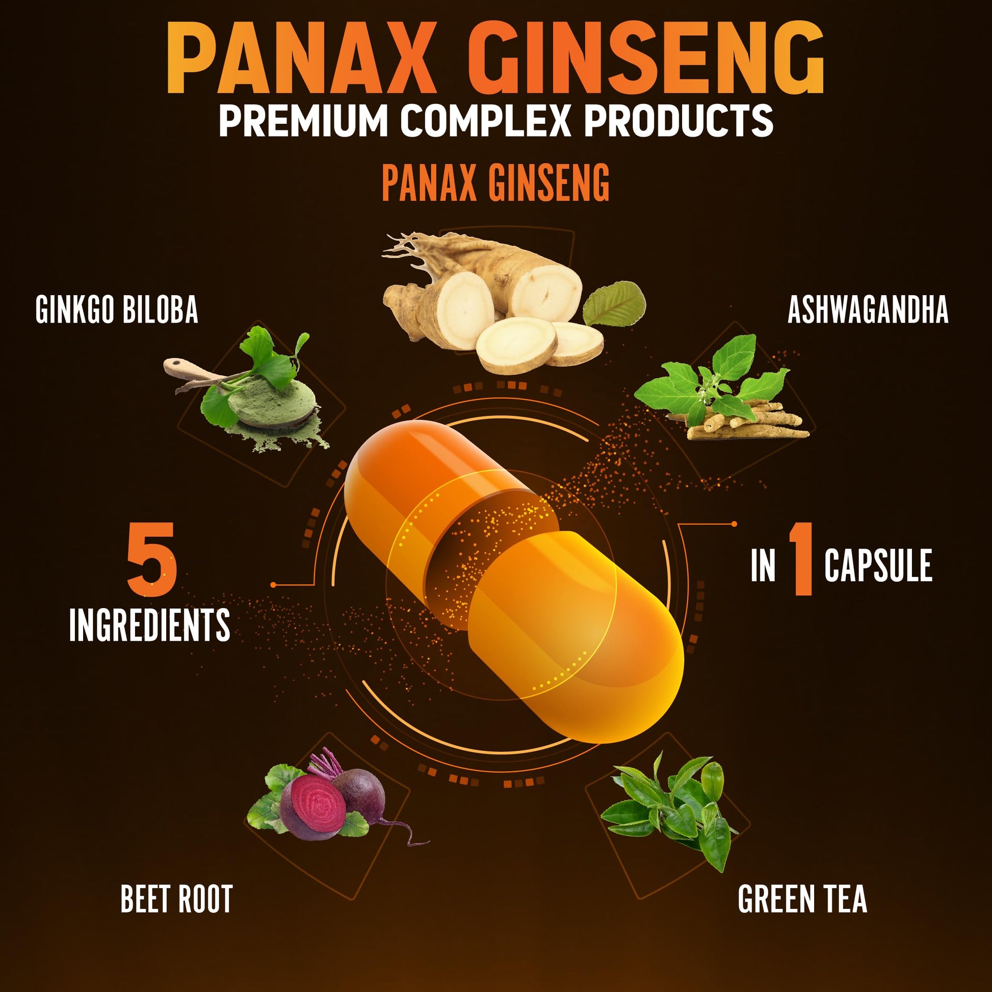 Zolotus Korean Red Panax Ginseng ingredients list