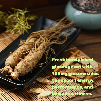 Authentic USA imported Deal Supplement ginseng packaging