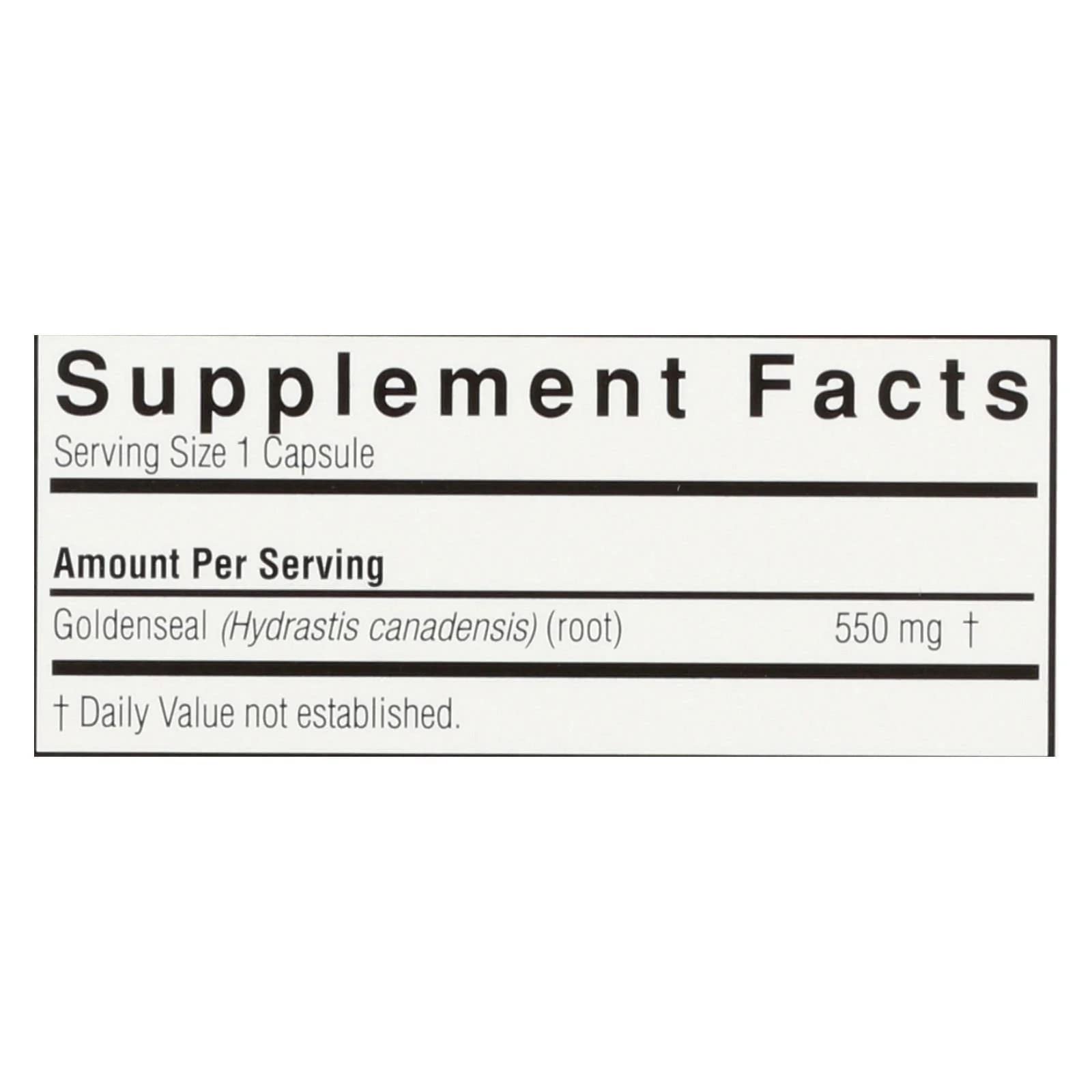 Supplement facts and ingredient label on the back of the authentic imported packaging.