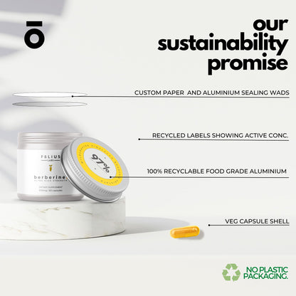 Premium imported USA wellness bottle highlighting cholesterol support and PCOS management features.