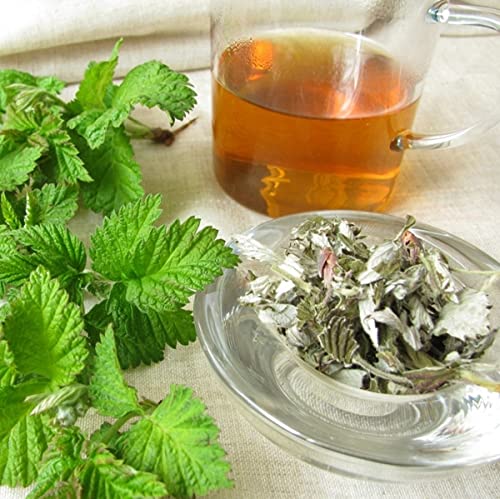 Close up view of Bodi pure natural cut goldenseal leaves showcasing premium air dried herbal texture.