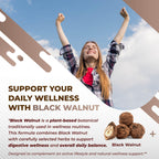 Nurafuse digestive health supplement capsules bottle showcasing active herbal ingredients list.