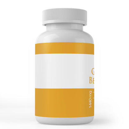 Pure Original Ingredients Goldenseal Berberine 100 vegan capsules supplement label details.