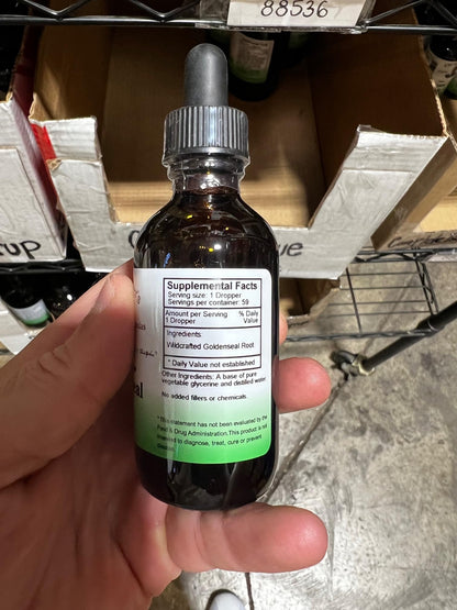 Close up of the glass dropper mechanism for Dr. Christopher's whole herb liquid extract