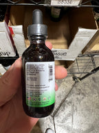 Dr. Christopher's Goldenseal Root herbal dietary supplement showing vegetable glycerin base details