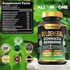 Tenmido 10 In 1 Herbal Supplement Ingredients label view