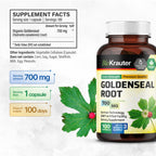 Authentic imported Bio Krauter herbal supplement bottle standing upright
