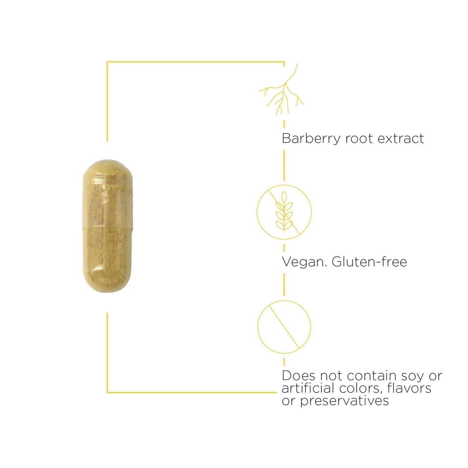 Authentic imported bottle of Integrative Therapeutics Berberine Complex for intestinal support