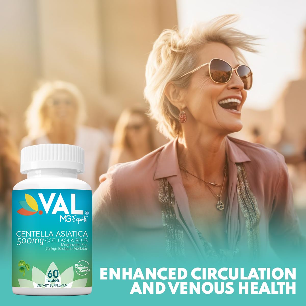 VAL herbal dietary supplement for focus calm and healthy microcirculation