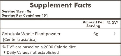 Herbal Hills Mandukparni brain health supplement powder texture