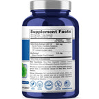 NusaPure Centella asiatica capsules dietary details label side view