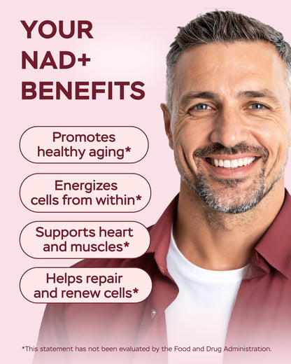 4Well NAD Plus 1400mg dietary supplement for cellular energy