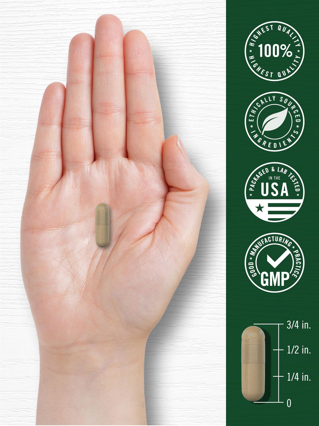Full packaging view of Carlyle Gotu Kola traditional herb longevity supplement bottle