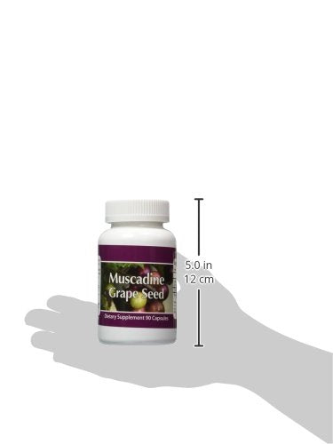 Fresh Health Nutritions Muscadine Grape Seed bottle label details