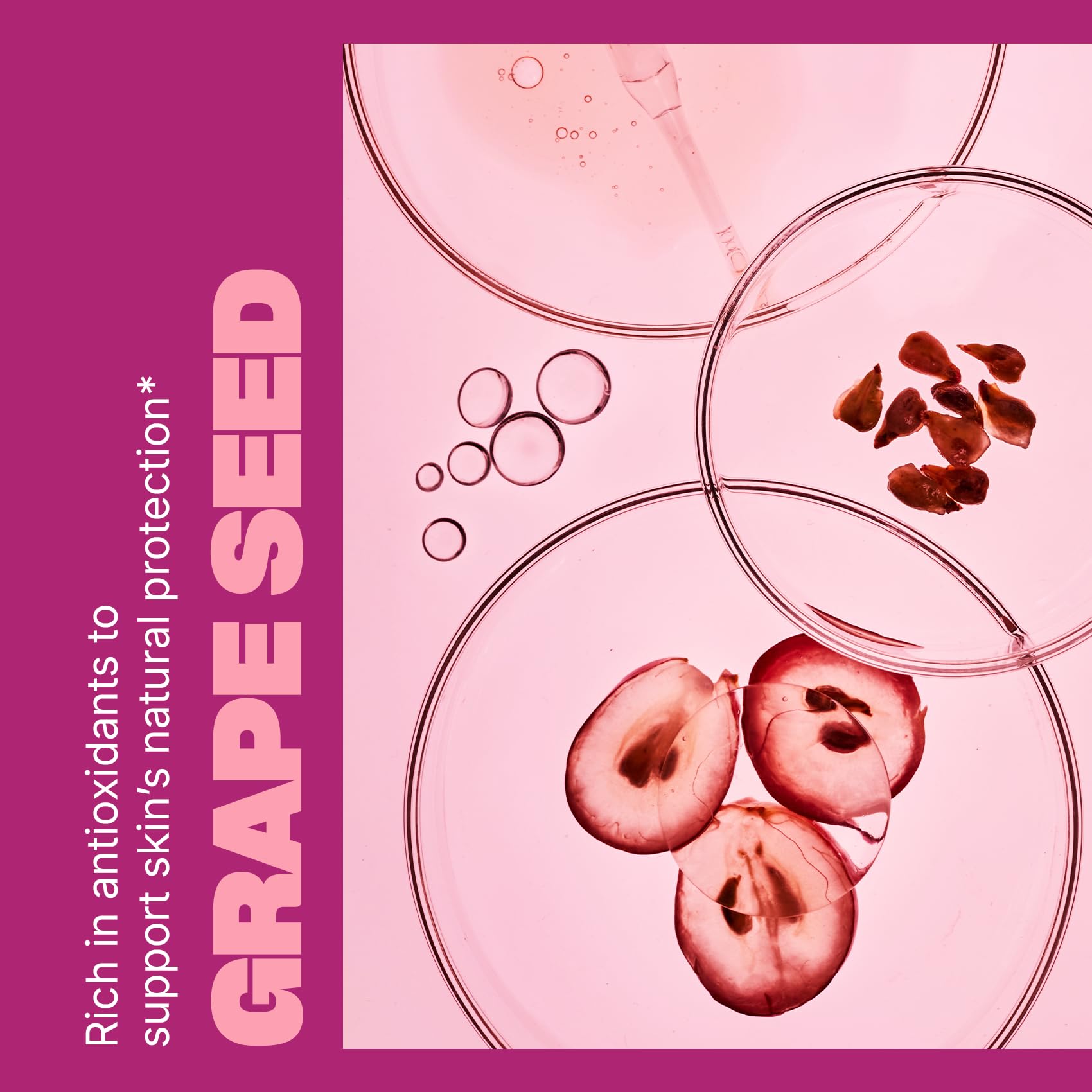 Side view of Swisse Grape Seed 300 count tablet bottle