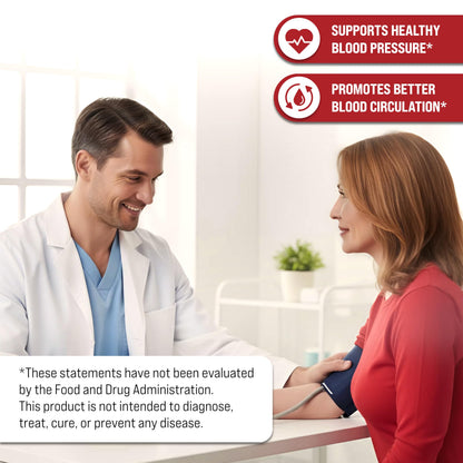 Merry Vita blood pressure support supplement packaging