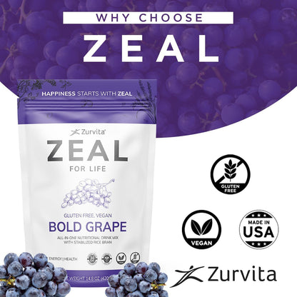 Authentic USA imported Zurvita Zeal 30 day supply bag