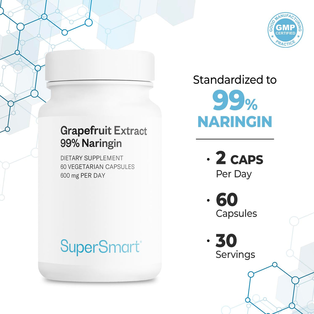High potency grapefruit extract 600mg dietary supplement
