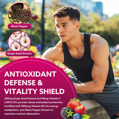 Back label of iMATCHME dietary supplement showing ingredients