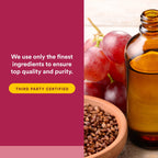 Natural Factors GrapeSeedRich bottle showing 100 mg dosage