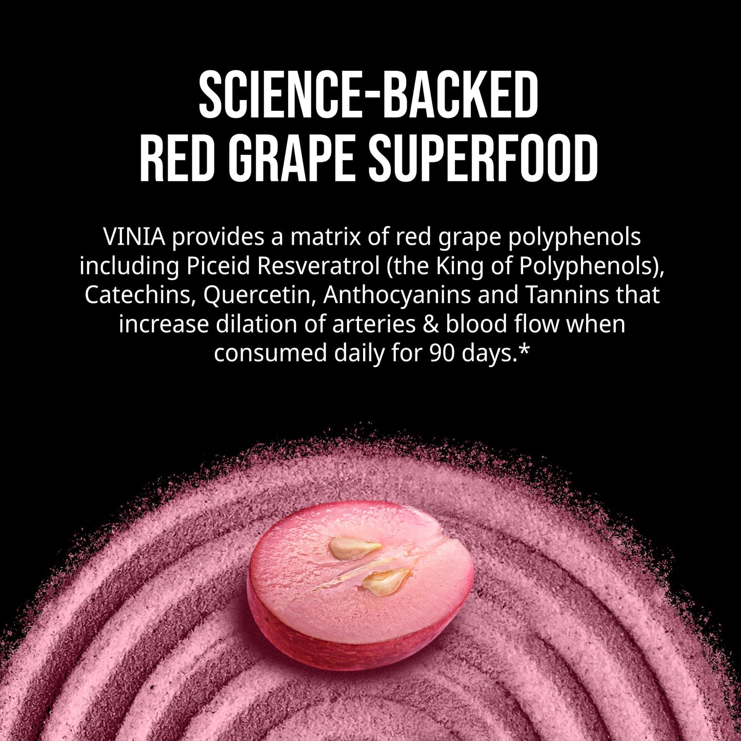 Authentic Vinia red grape cell supplement imported from USA