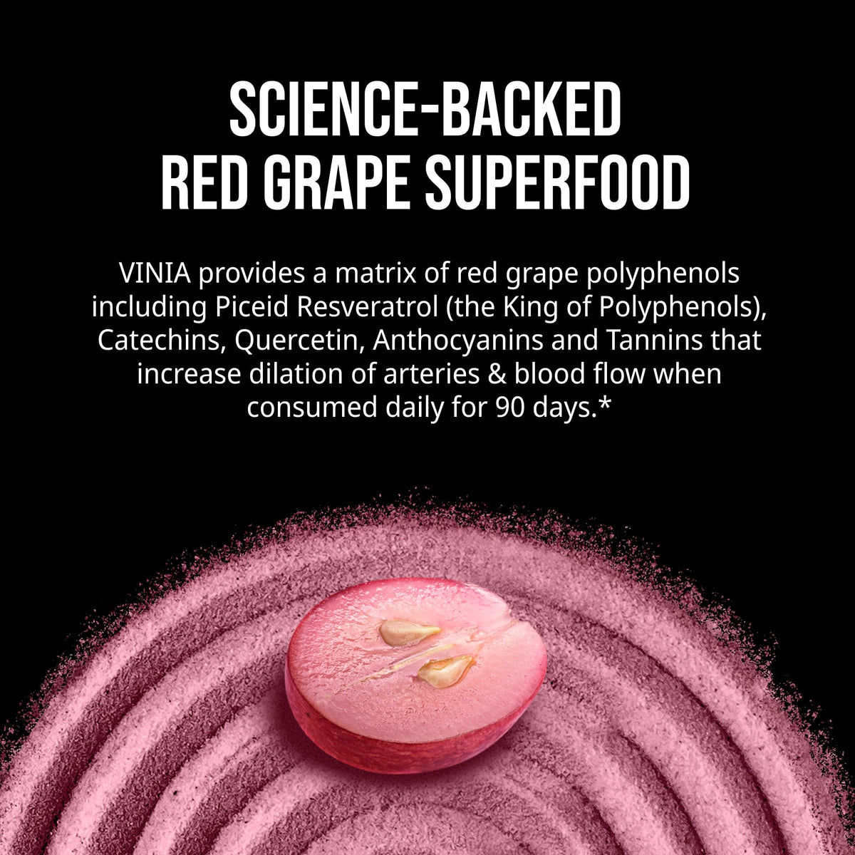 Authentic Vinia red grape cell supplement imported from USA