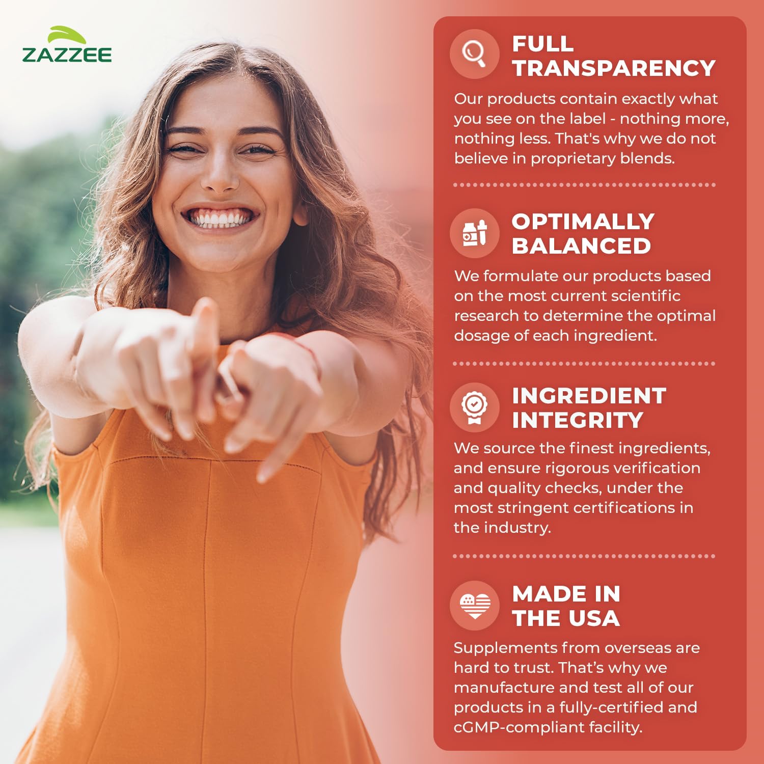 Zazzee Grapefruit Seed Extract liquid concentrate serving size label