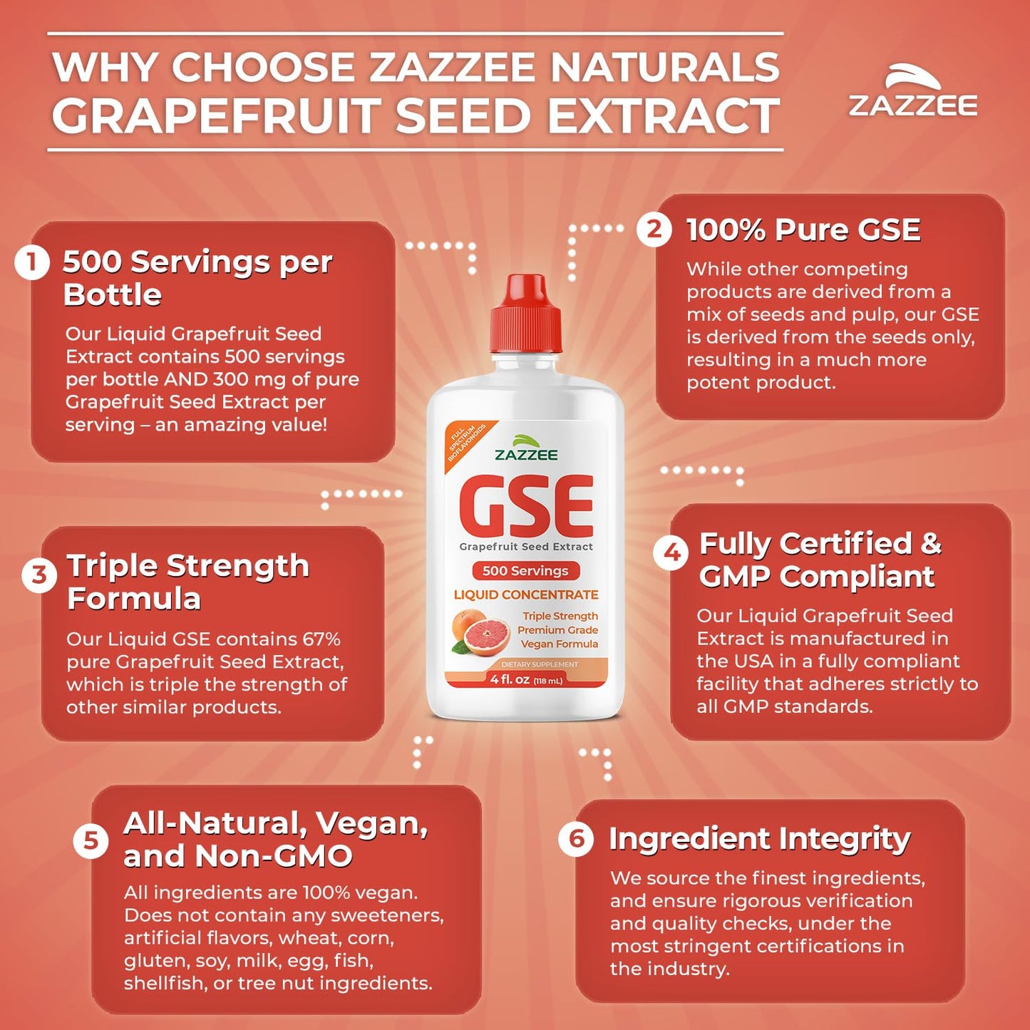 Premium vegan grapefruit seed extract supplement bottle for health