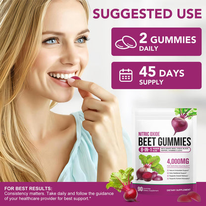 Echteyun sugar-free beet root chews nutritional facts