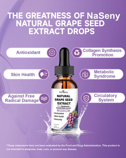 NaSeny dietary supplement liquid tincture glass bottle