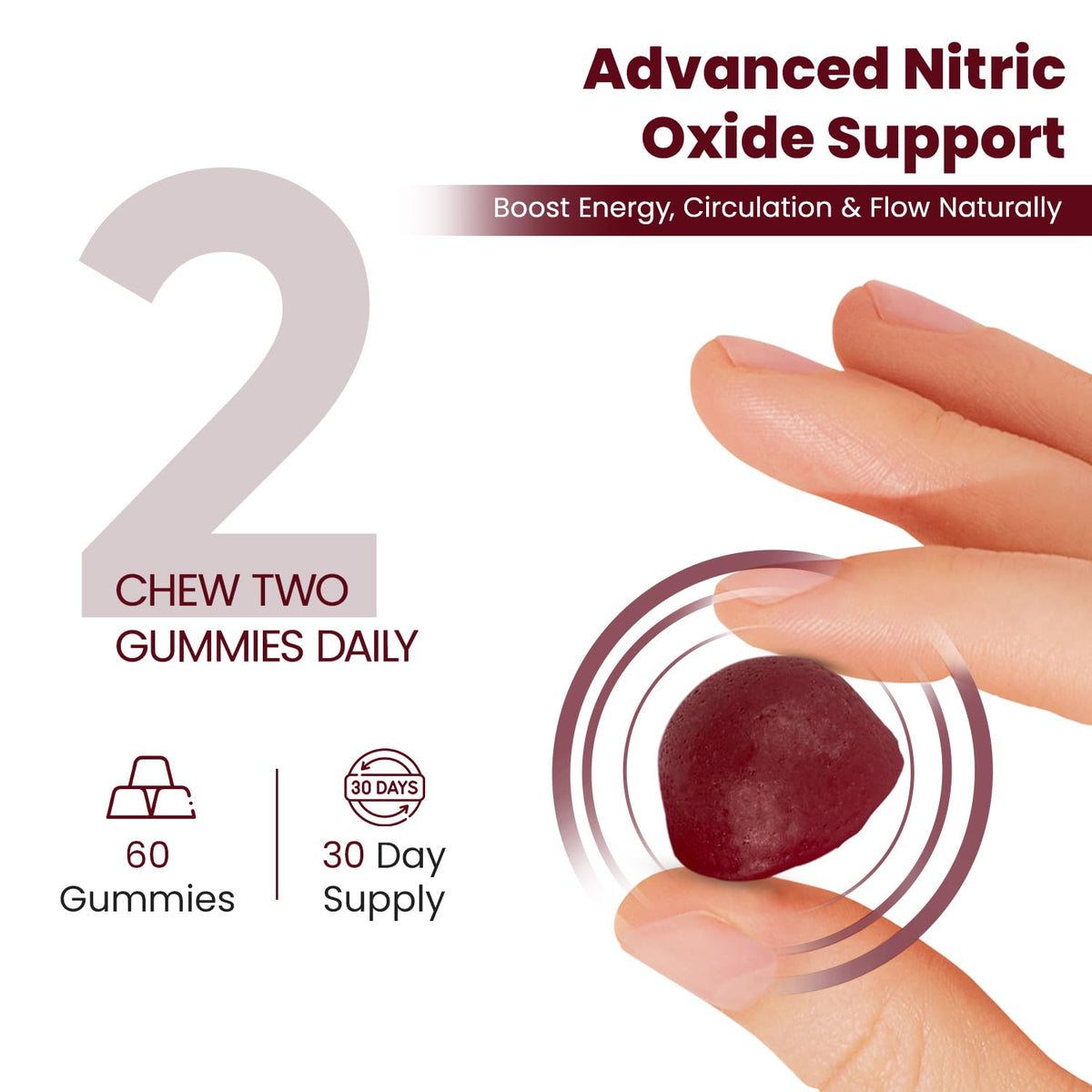Vitamized Beet Root Gummies pomegranate flavor texture