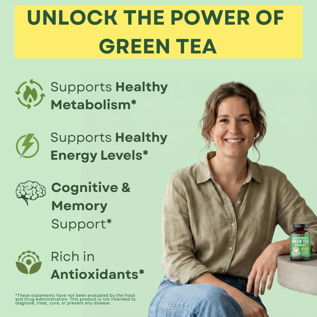 Agami Green Tea 7500mg strength label close up