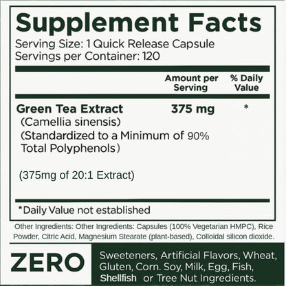 Bottle of Damingtang Agami green tea for metabolism support