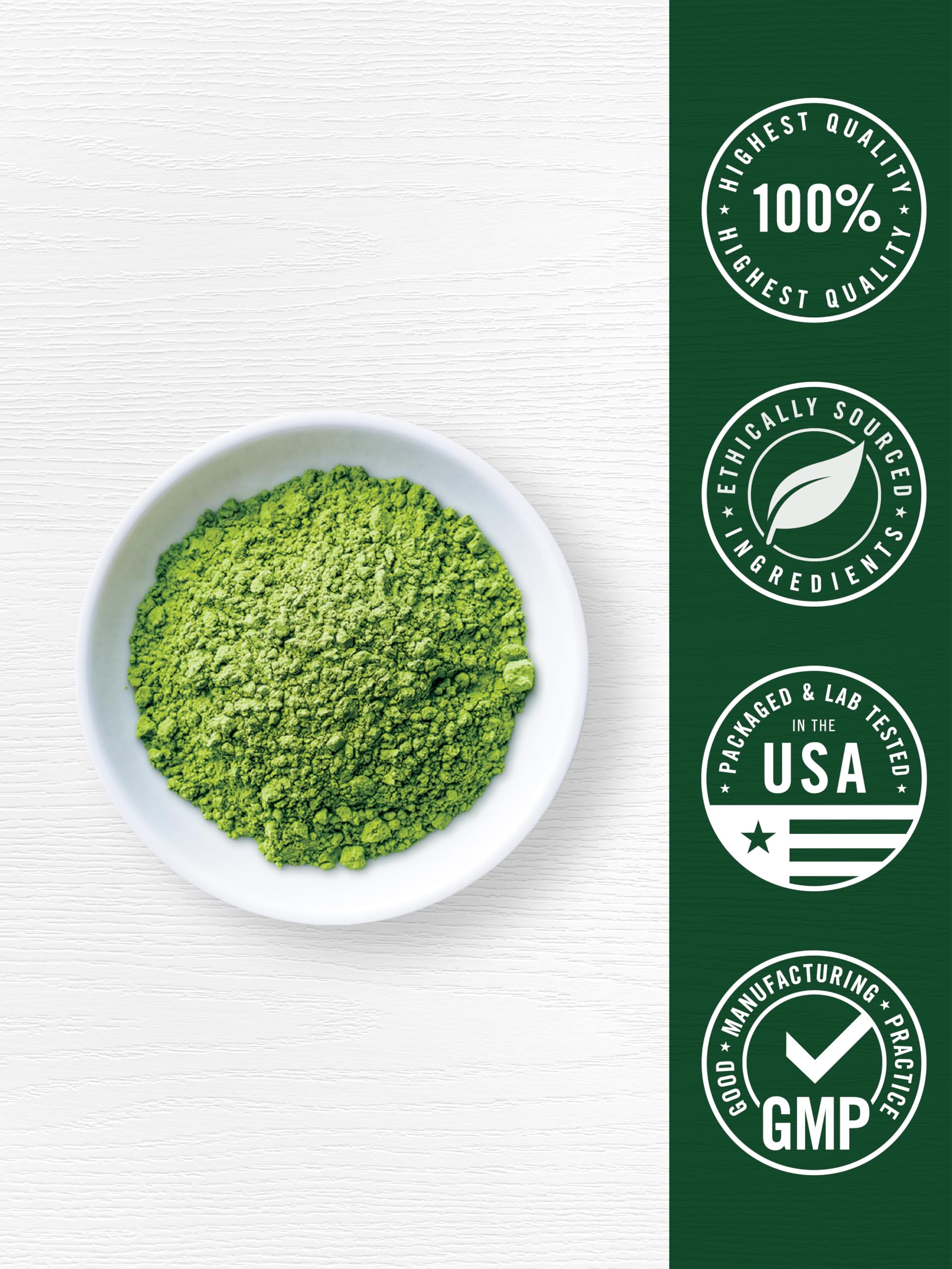 Carlyle organic greens powder nutritional benefits infographic
