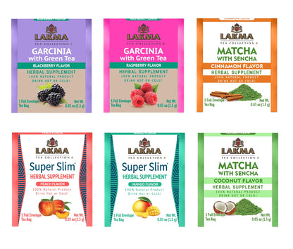 Detailed view of Hyleys 14 day cleanse tea bags