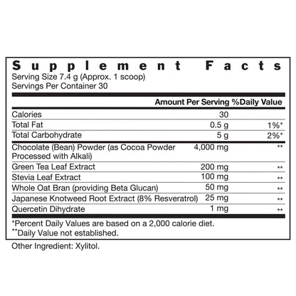 New Vitality Coco Complete side profile with ingredient list