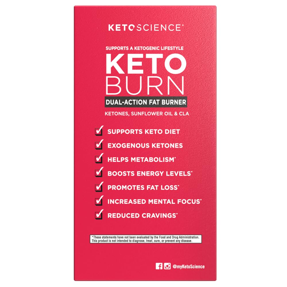 Authentic Keto Science Keto Burn USA imported packaging