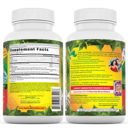 Applied Nutrition Green Tea Fat Burner premium imported supplement