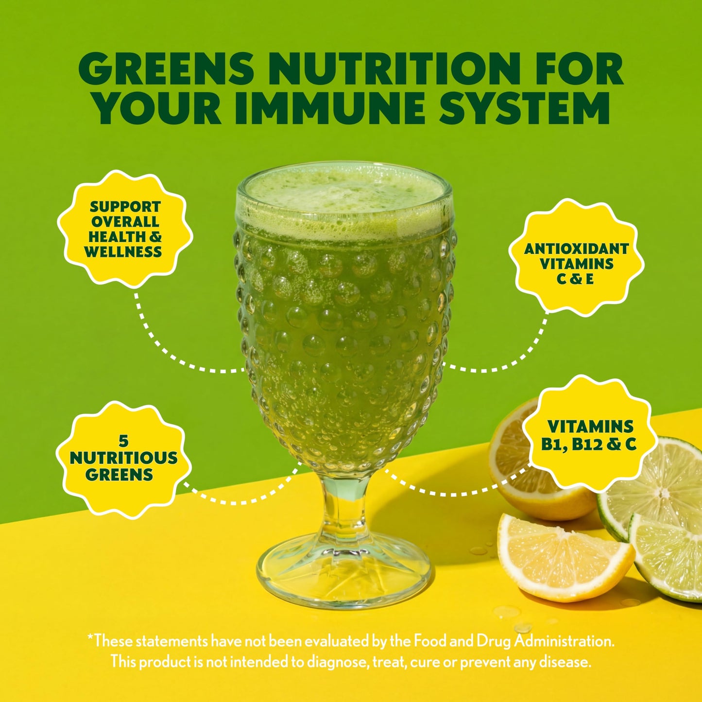 Amazing Grass lemon lime green superfood tablet packaging