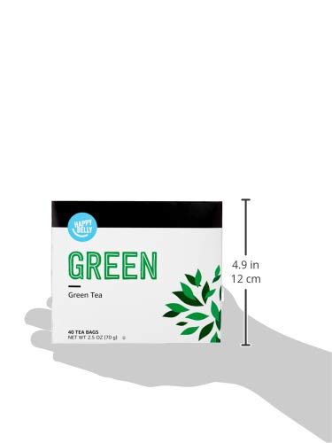 Brewed cup of Happy Belly antioxidant rich green tea