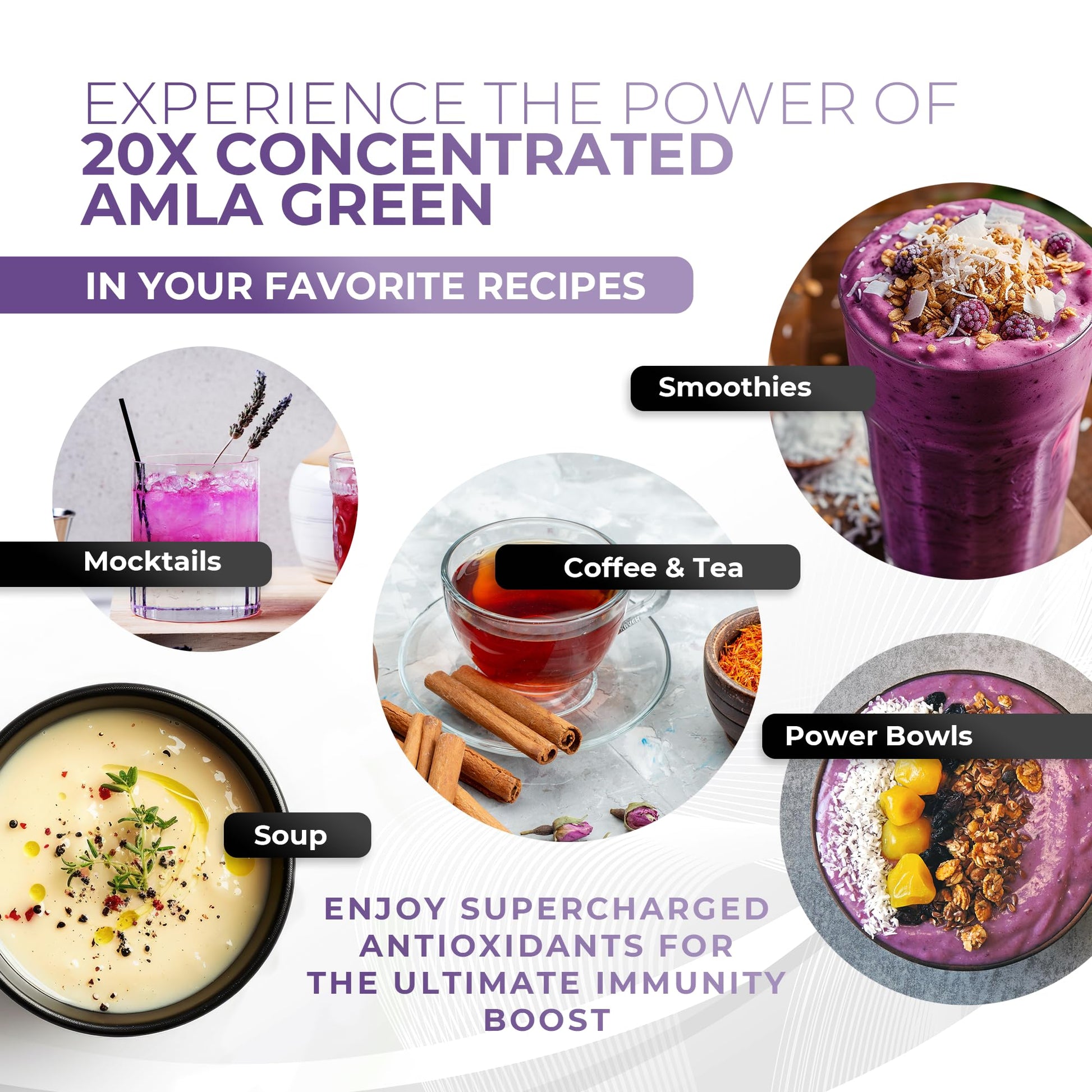 Amla Green Hibiscus powder mixed in a glass
