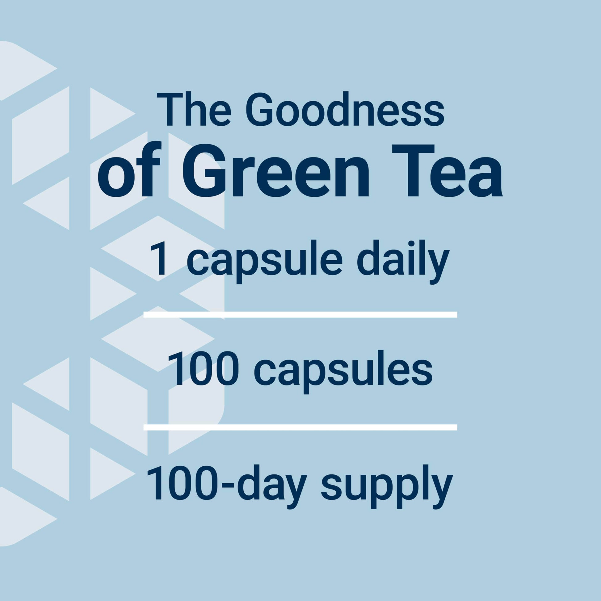 Top view of Life Extension green tea extract bottle cap